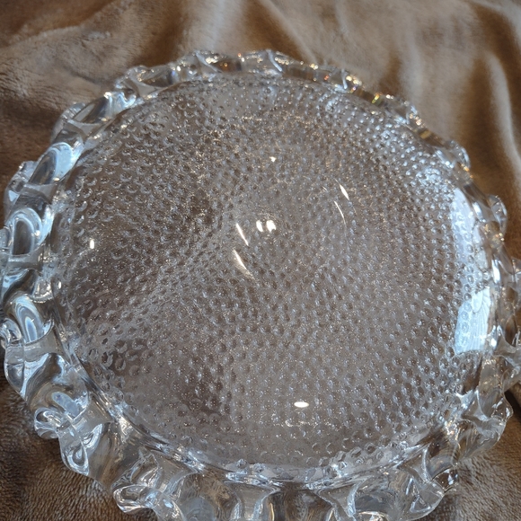 Vintage Swedish Costa Boda Art Glass Bowl Sunflower Goran Warff - Picture 7 of 7